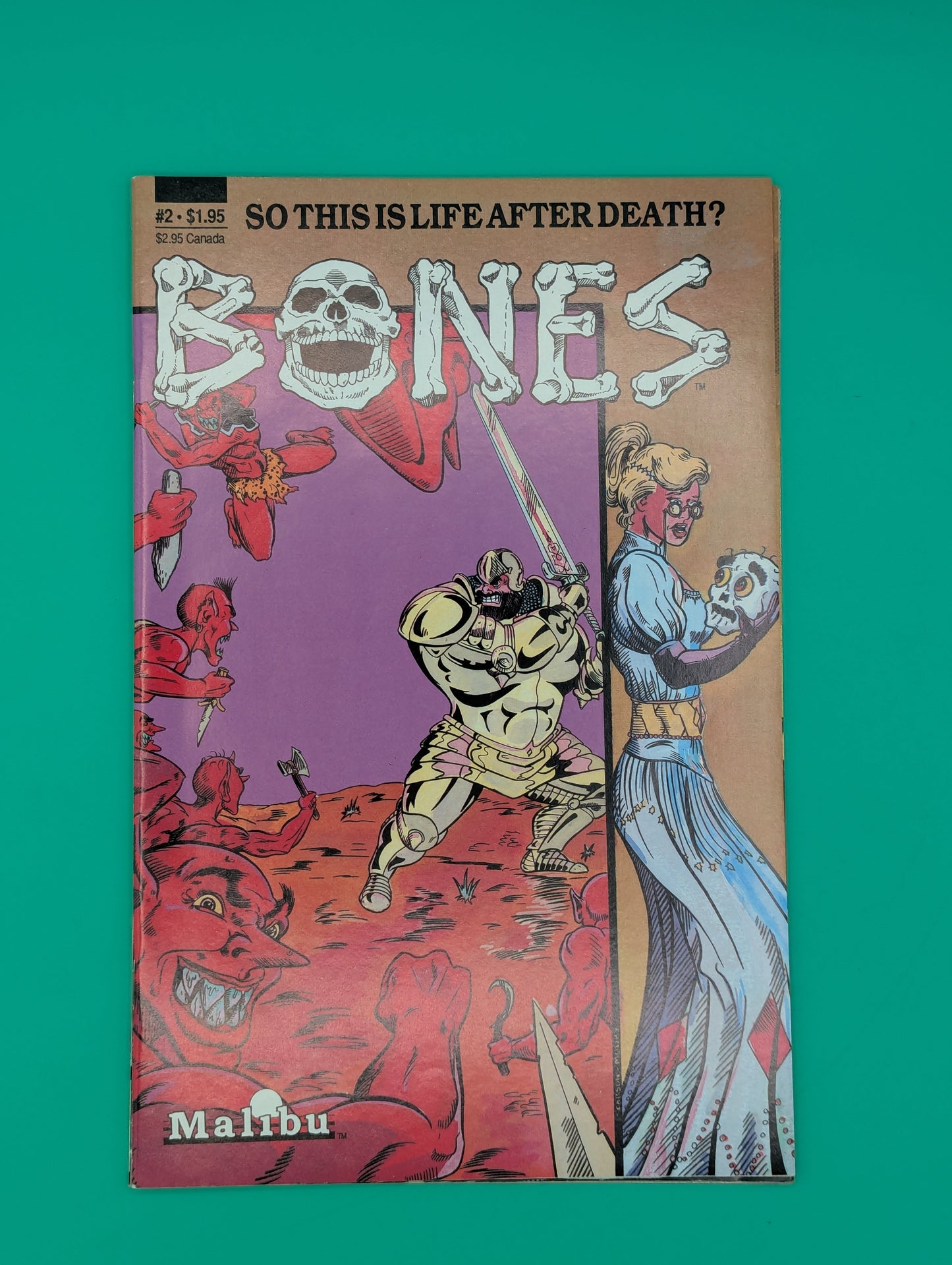 Bones #2: So This is Life After Death? (1987) - Malibu Comic Collectibles:Comic Books & Memorabilia:Comics:Comics & Graphic Novels JJJambers Jamboree