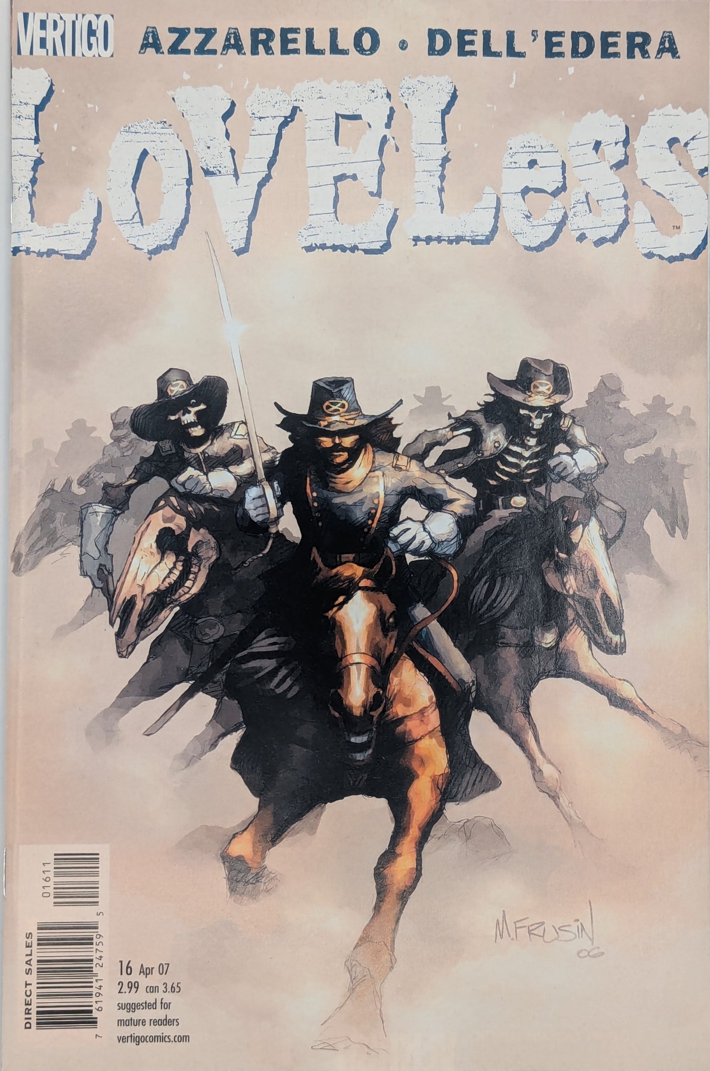 Loveless #16 (2007) - Vertigo Comic - VF Collectibles:Comic Books & Memorabilia:Comics:Comics & Graphic Novels JJJambers Jamboree