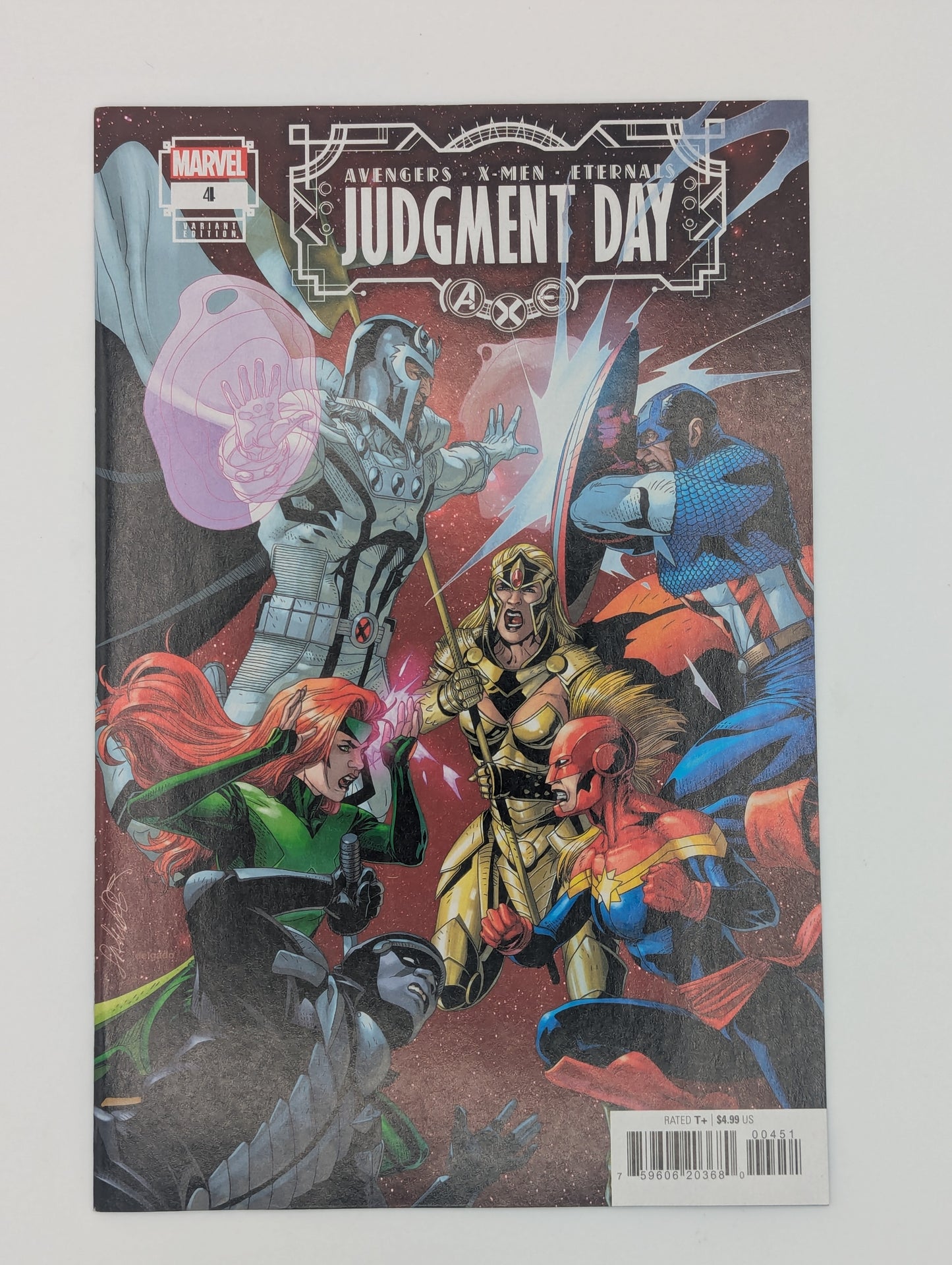 A.X.E.: Judgment Day #4 (2022) Larroca Variant - Marvel Comic - VF Collectibles:Comic Books & Memorabilia:Comics:Comics & Graphic Novels JJJambers Jamboree