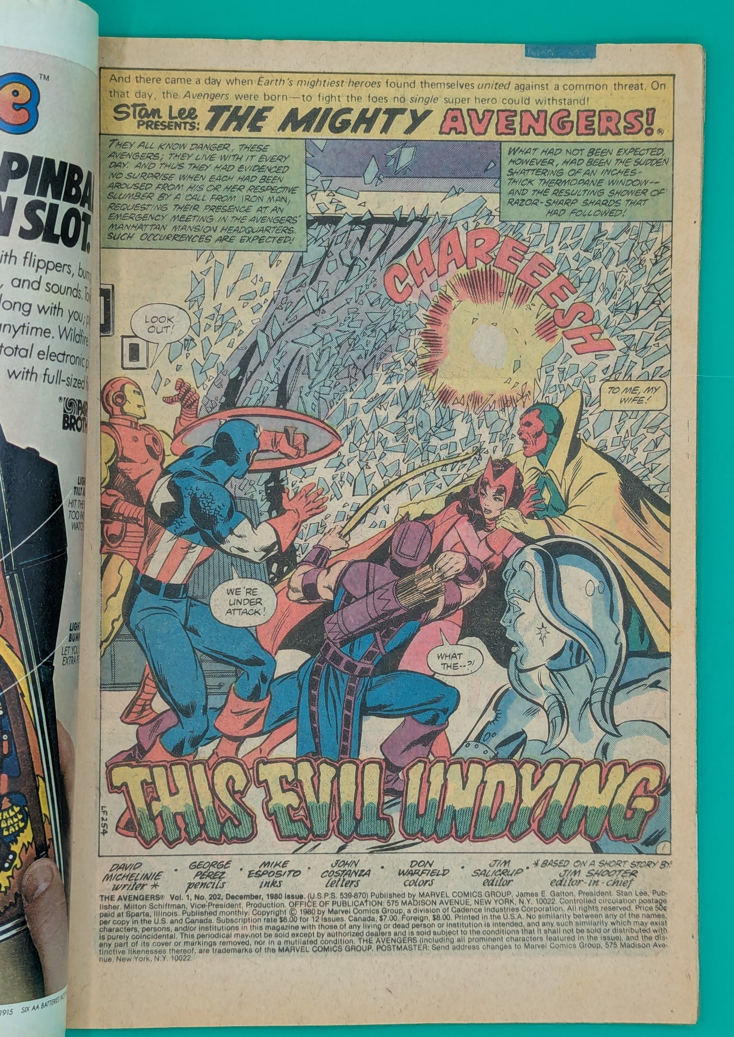 Avengers #202 (1980) - Marvel Comic - VF Collectibles:Comic Books & Memorabilia:Comics:Comics & Graphic Novels JJJambers Jamboree