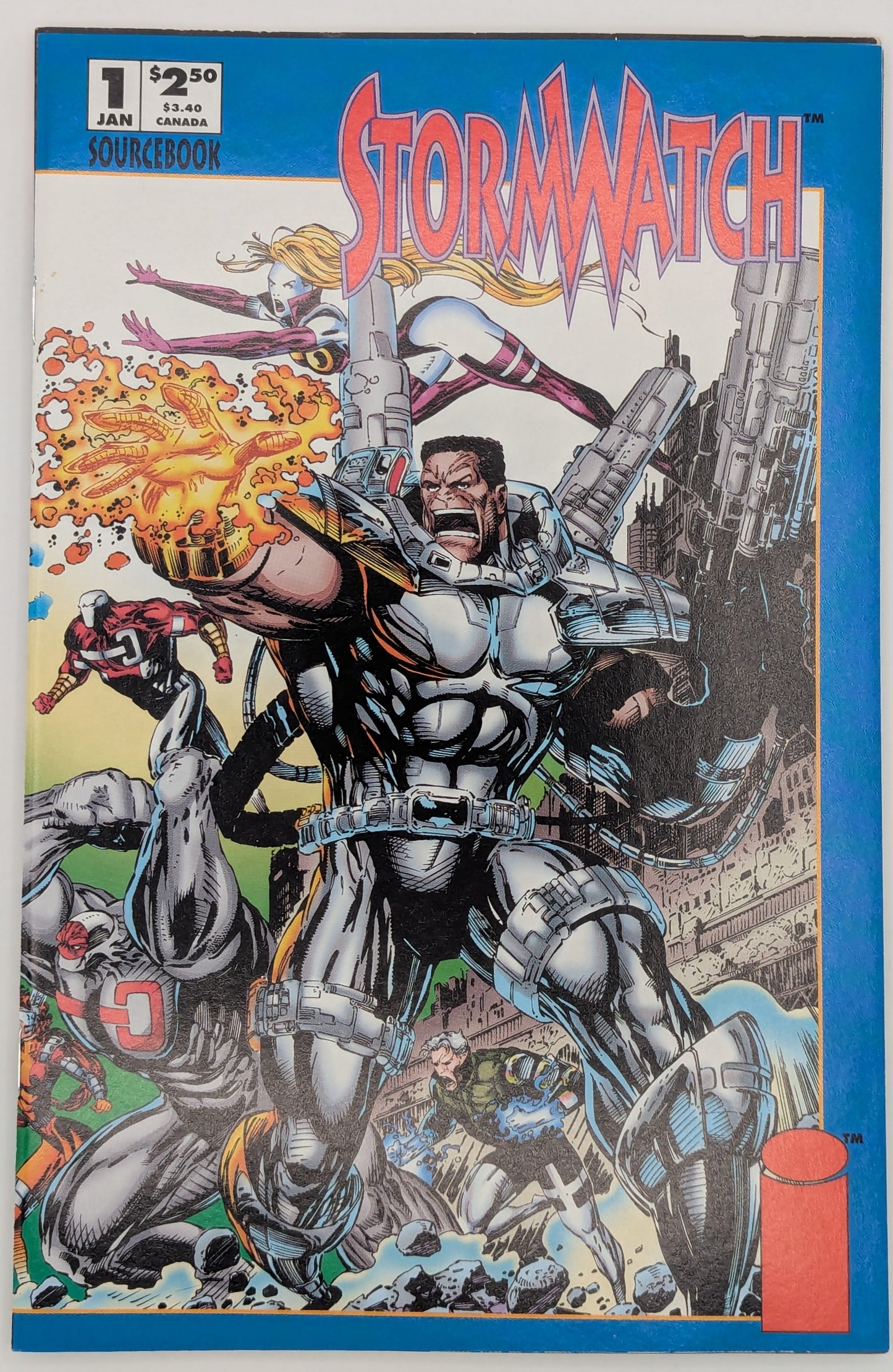 Stormwatch Sourcebook #1 - Image Comic - VF Collectibles:Comic Books & Memorabilia:Comics:Comics & Graphic Novels JJJambers Vintage Vault