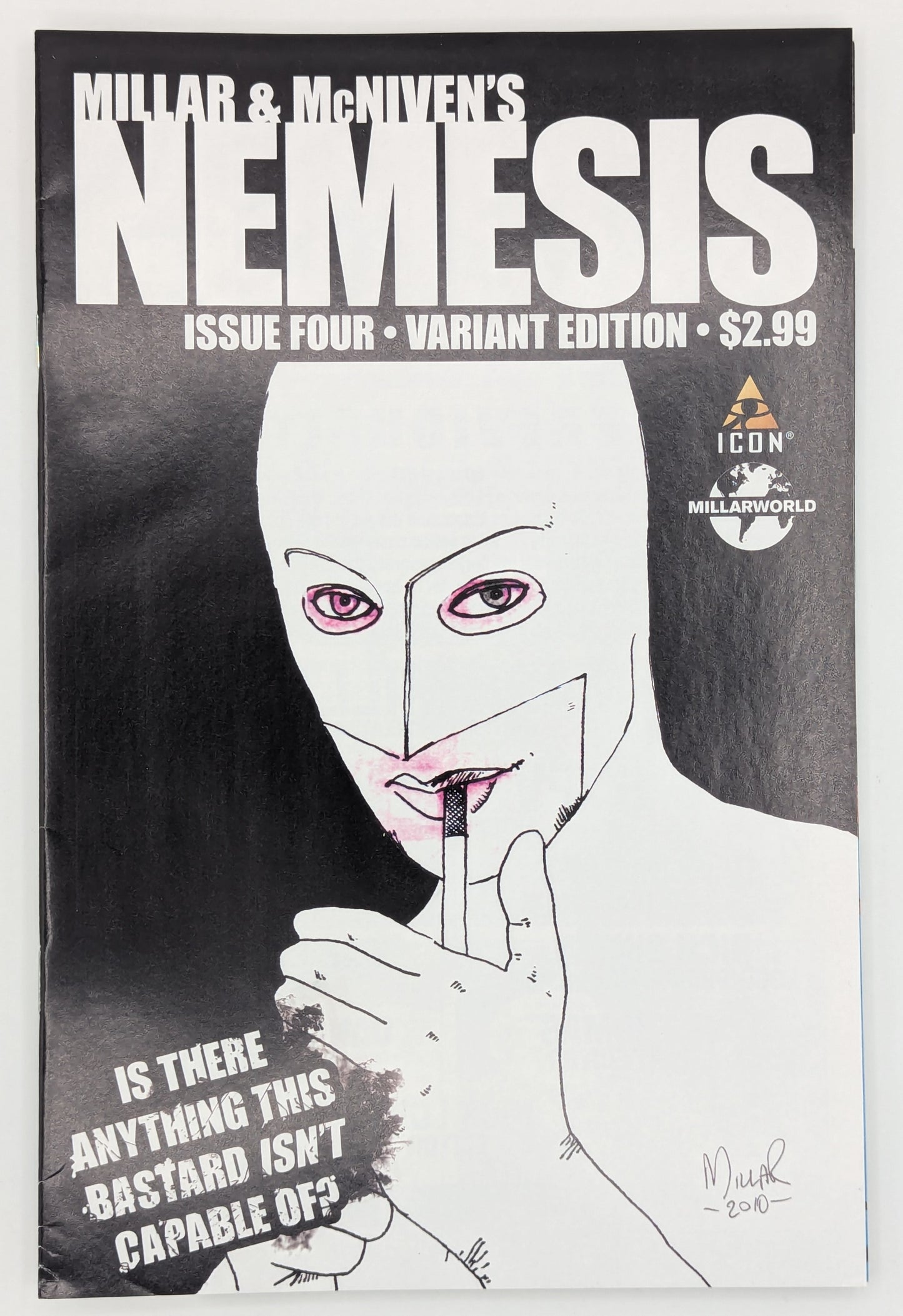 Nemesis #4 (Millar Variant) (2010) - Icon Comic - VF minus Collectibles:Comic Books & Memorabilia:Comics:Comics & Graphic Novels JJJambers Jamboree