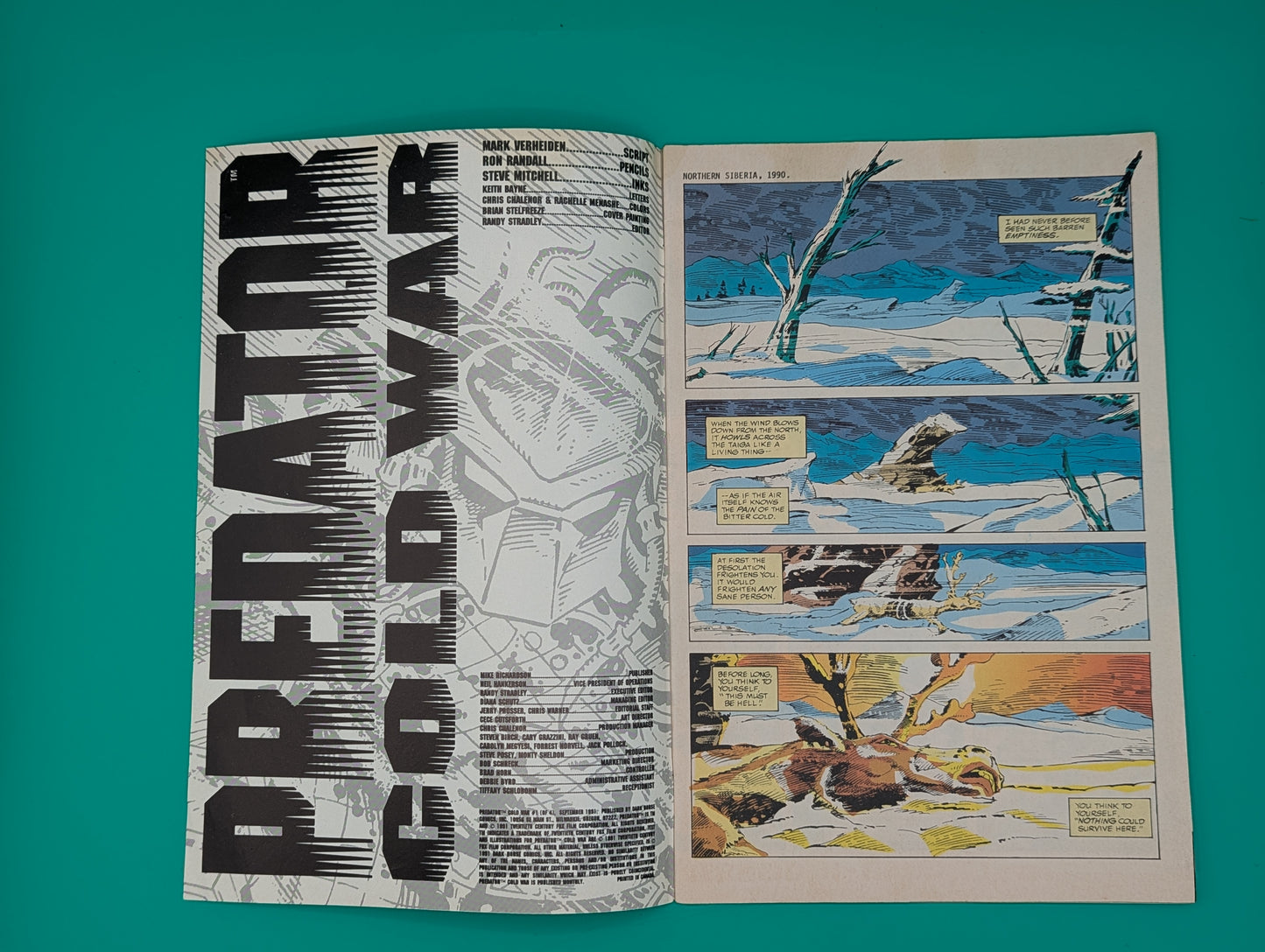 Predator: Cold War #1 (1991) - Dark Horse Comics - VF Collectibles:Comic Books & Memorabilia:Comics:Comics & Graphic Novels JJJambers Jamboree