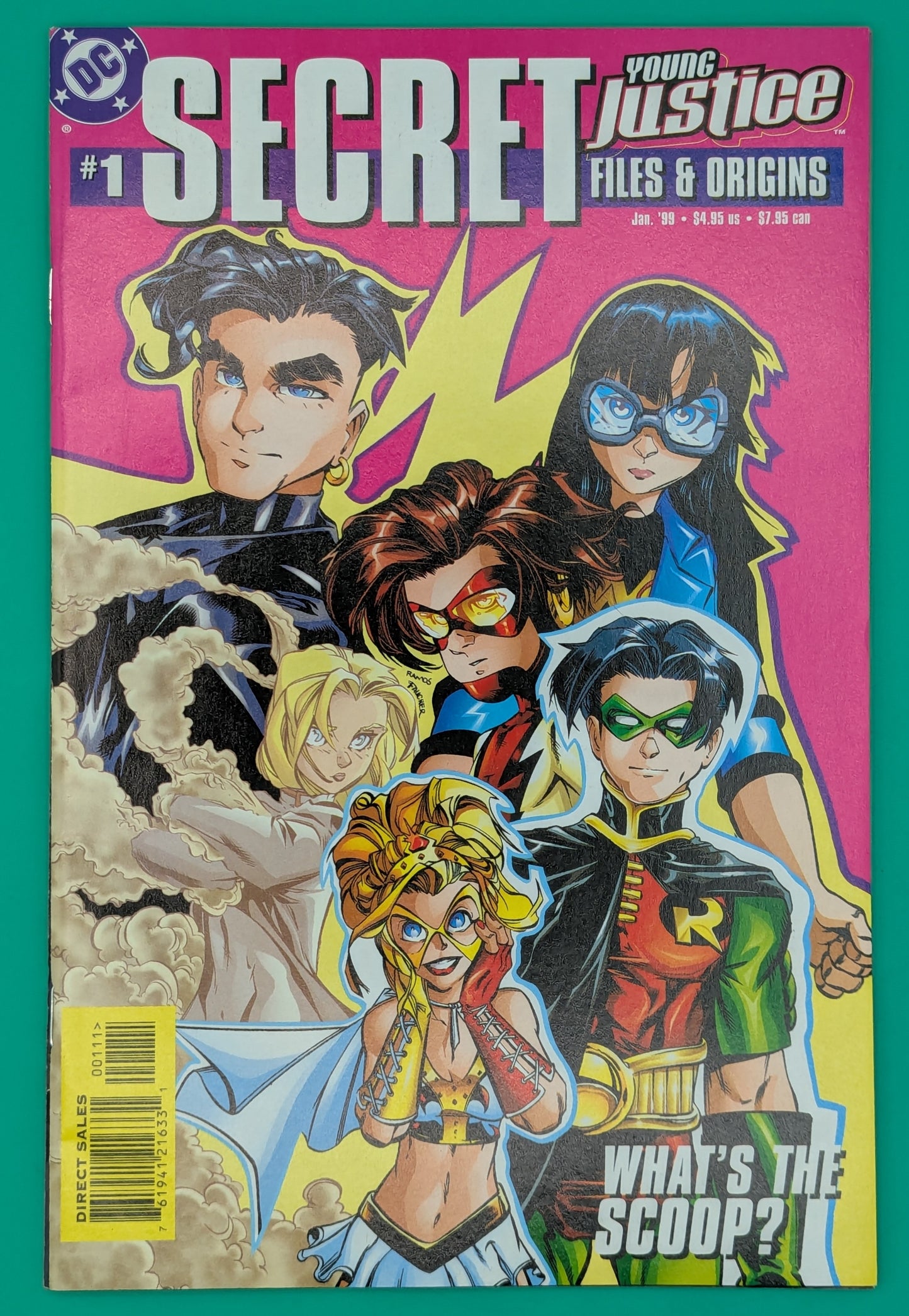 Young Justice: Secret Files & Origins #1 (1999) - DC Comic Collectibles:Comic Books & Memorabilia:Comics:Comics & Graphic Novels JJJambers Jamboree