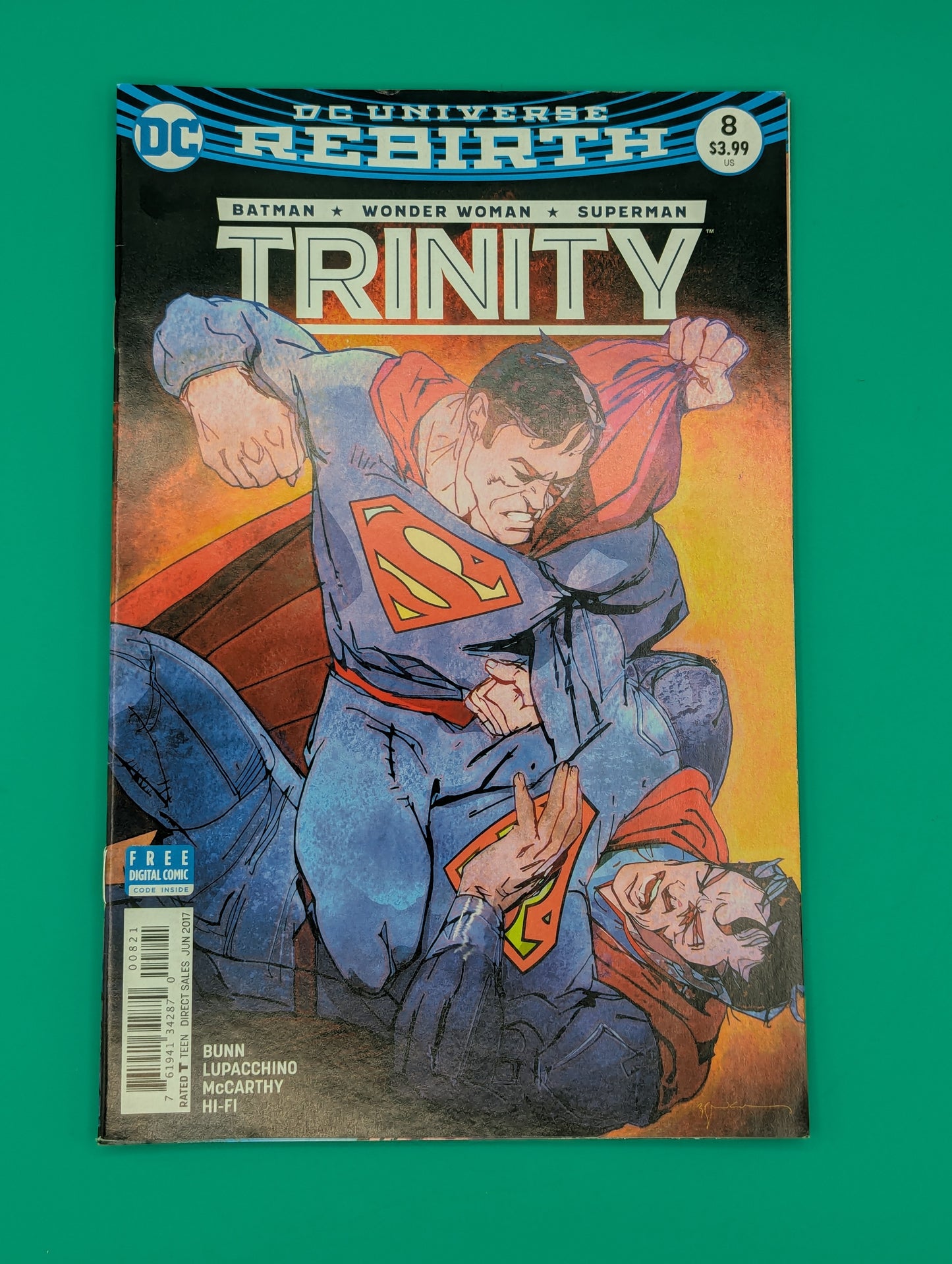 Trinity #8: Superman Reborn Aftermath (2017) - DC Comic Collectibles:Comic Books & Memorabilia:Comics:Comics & Graphic Novels JJJambers Jamboree