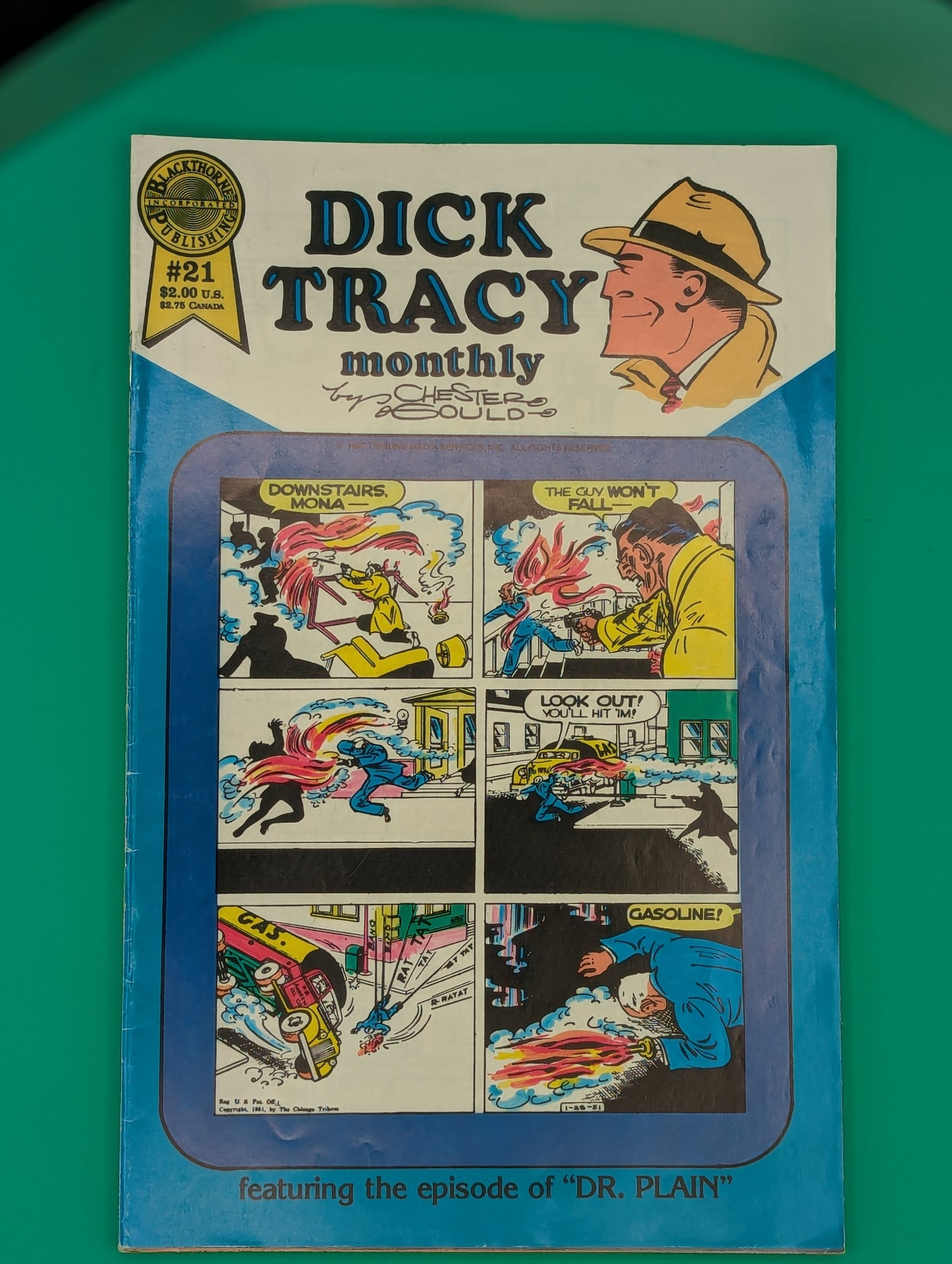 Dick Tracy Monthly #21 - Blackthorne Publishing Comic Collectibles:Comic Books & Memorabilia:Comics:Comics & Graphic Novels JJJambers Vintage Vault