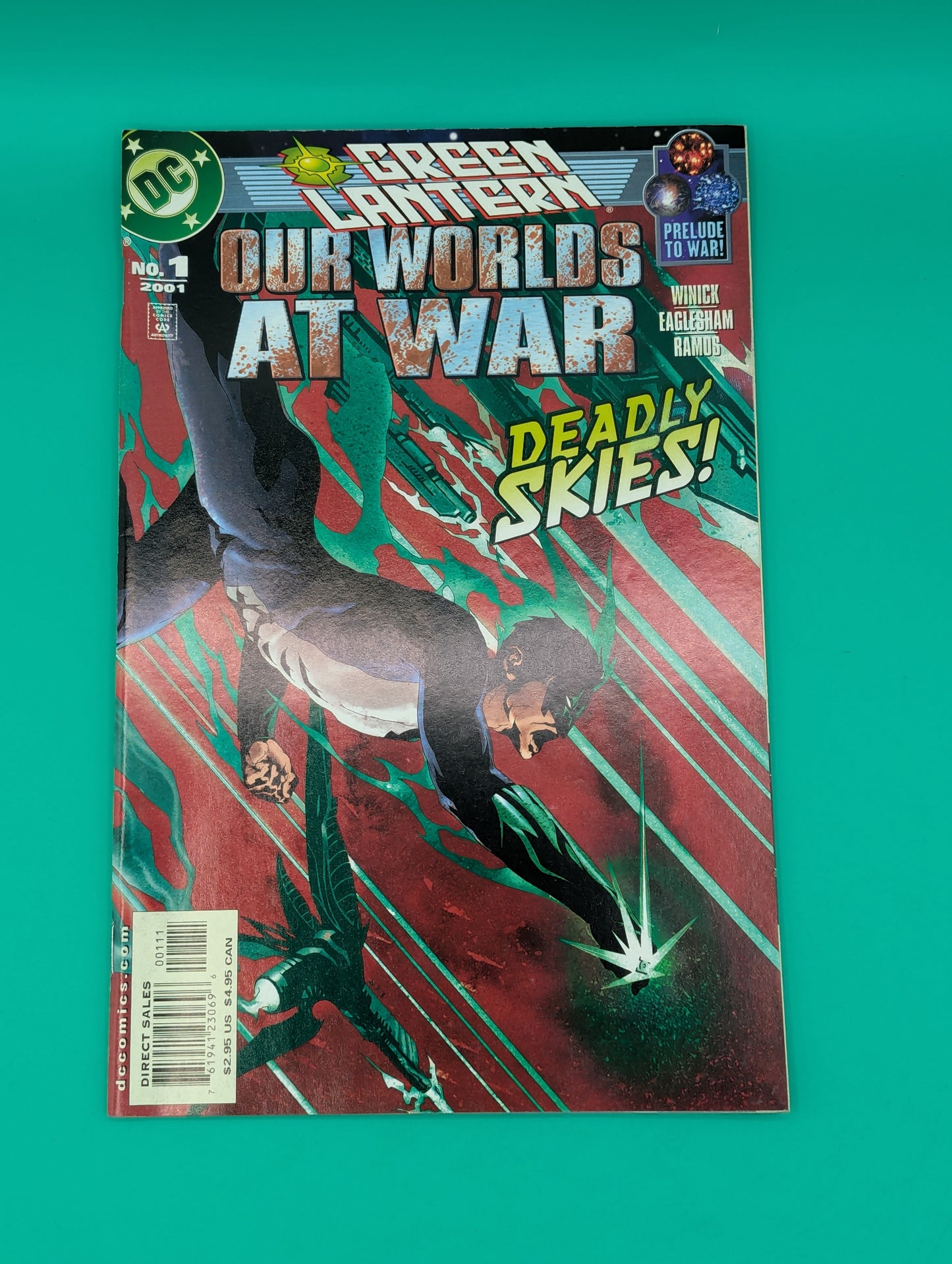 Green Lantern, Our Worlds at War Prelude #1 (2001) - DC Comics Collectibles:Comic Books & Memorabilia:Comics:Comics & Graphic Novels JJJambers Jamboree