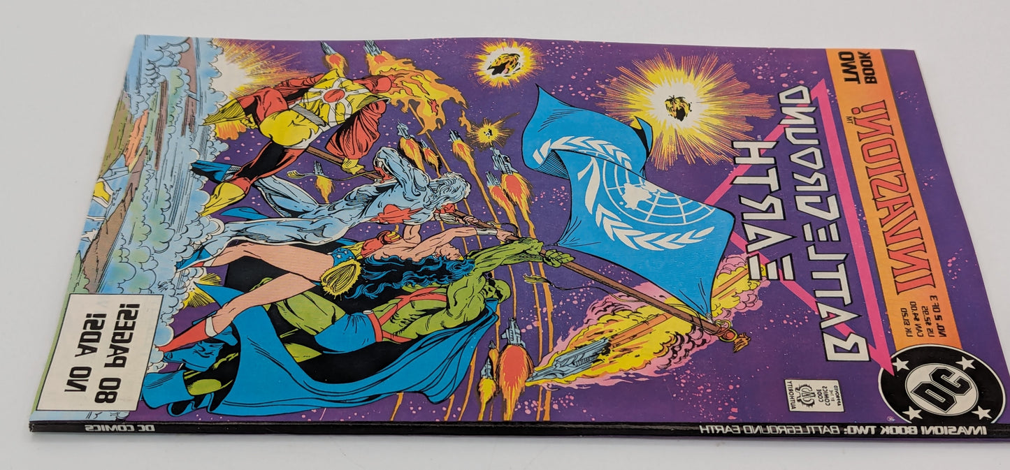 Invasion! #2 (1988) - DC Comic - FN+ Collectibles:Comic Books & Memorabilia:Comics:Comics & Graphic Novels JJJambers Jamboree