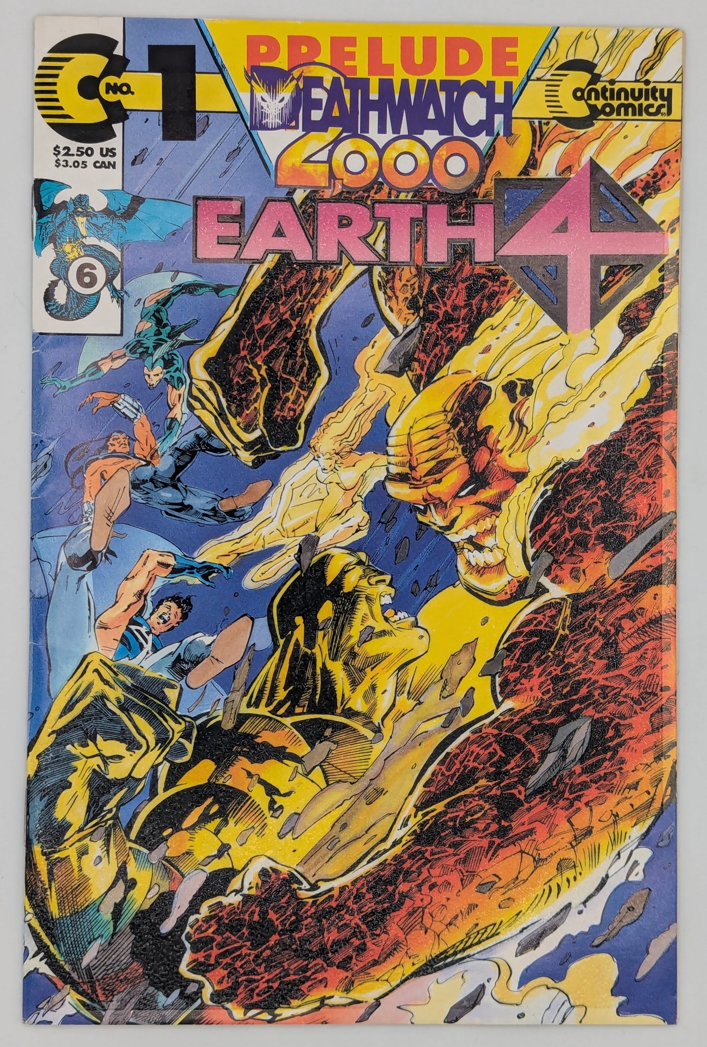 Earth 4 #1 (1993) - Continuity Comics - VF/NM Collectibles:Comic Books & Memorabilia:Comics:Comics & Graphic Novels JJJambers Jamboree