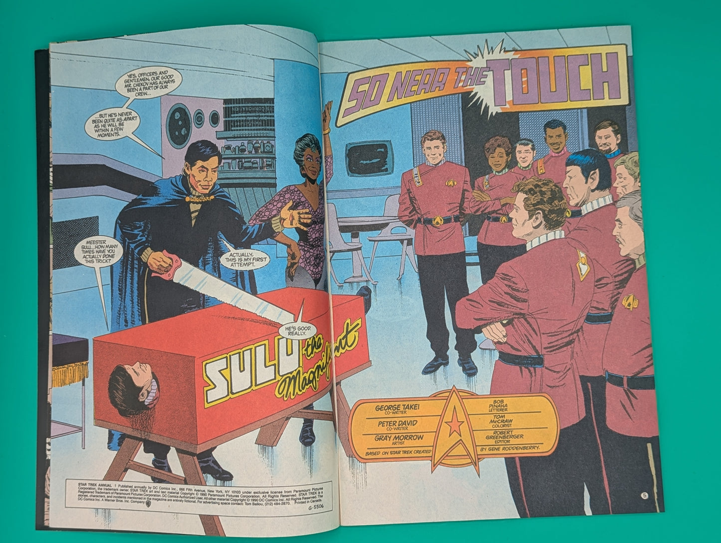 Star Trek Annual #1 (1990) - DC Comic Collectibles:Comic Books & Memorabilia:Comics:Comics & Graphic Novels JJJambers Jamboree