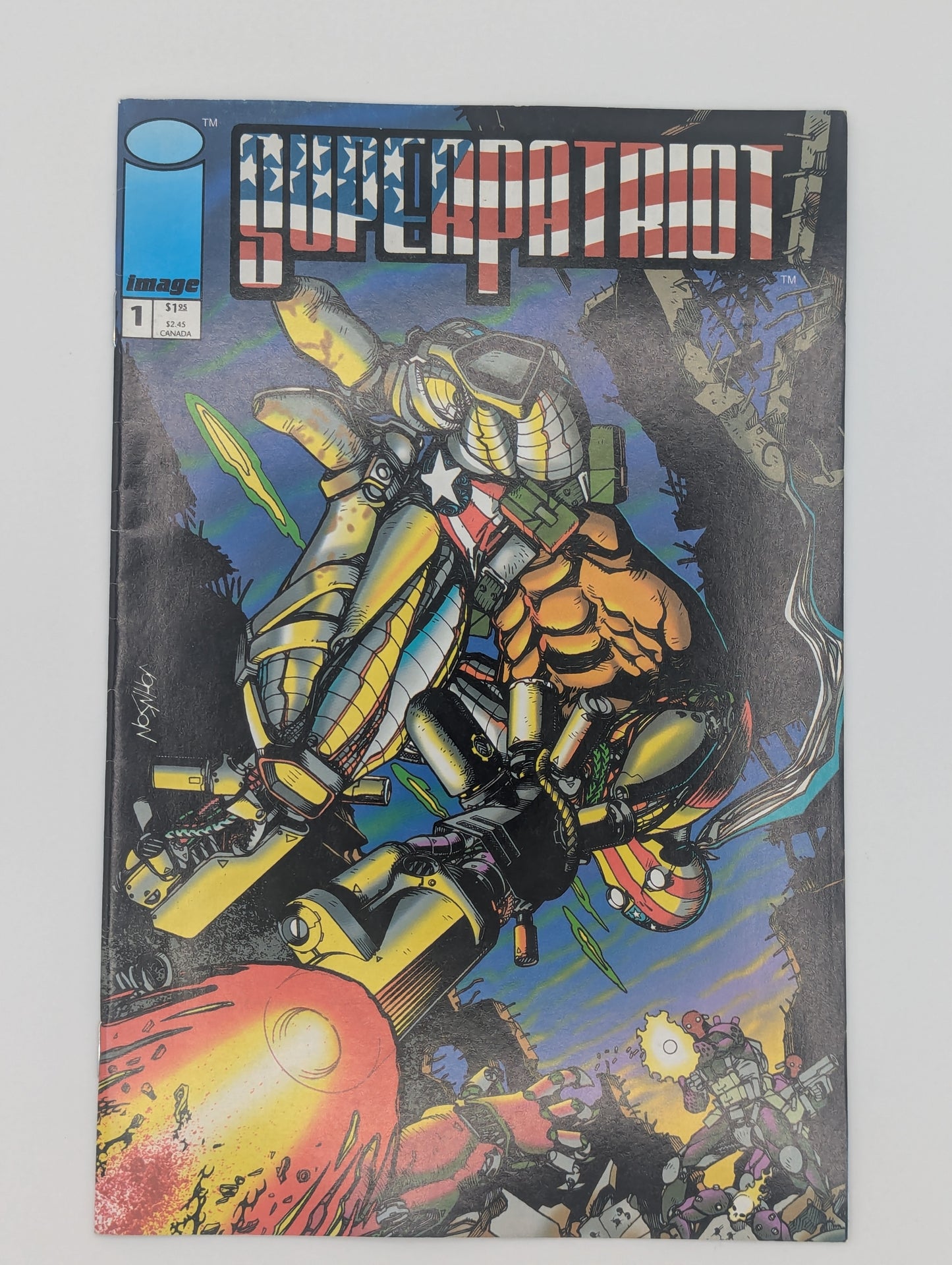 SuperPatriot #1 (1993) - Image Comic Collectibles:Comic Books & Memorabilia:Comics:Comics & Graphic Novels JJJambers Jamboree