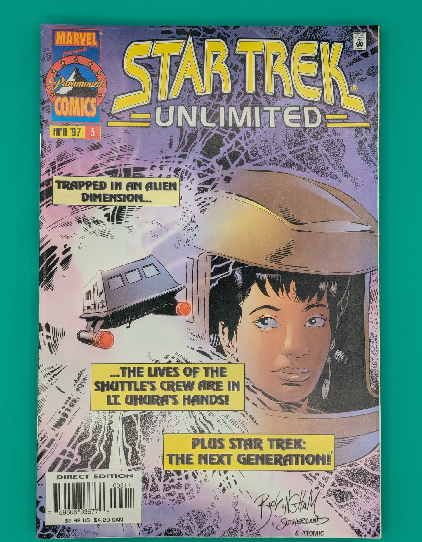 Star Trek Unlimited #3 (1997) - Marvel Comics Collectibles:Comic Books & Memorabilia:Comics:Comics & Graphic Novels JJJambers Vintage Vault
