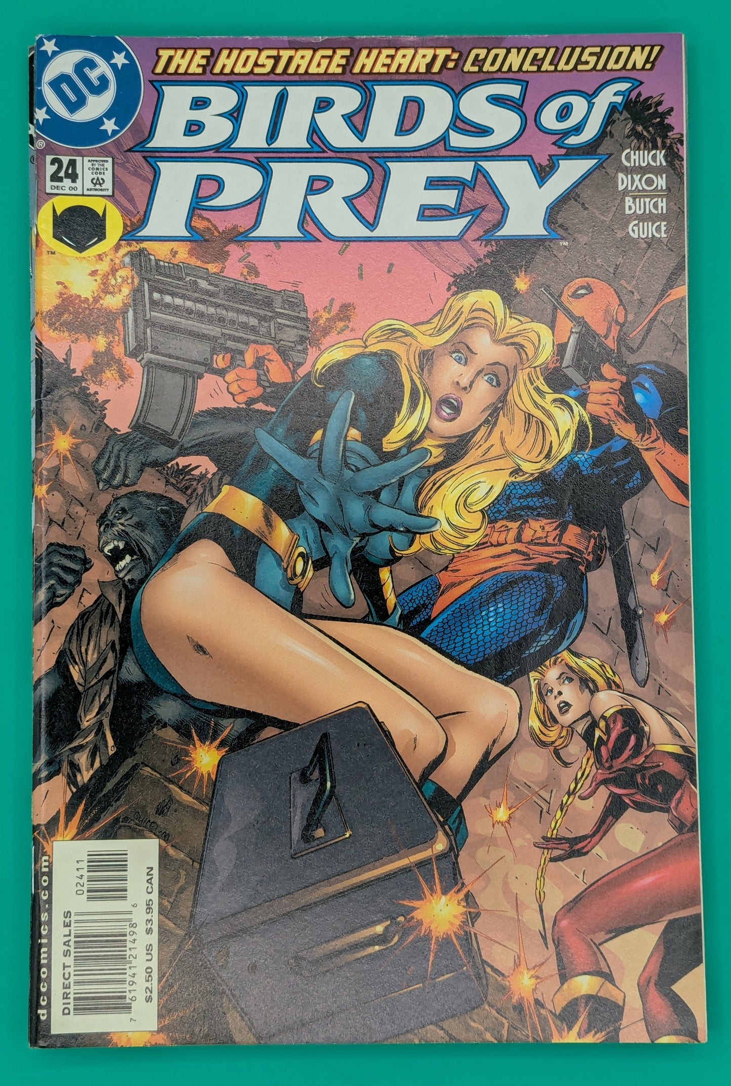 Birds of Prey #24: The Hostage Heart Conclusion! (1999) - DC Comic - VF/NM Collectibles:Comic Books & Memorabilia:Comics:Comics & Graphic Novels JJJambers Jamboree