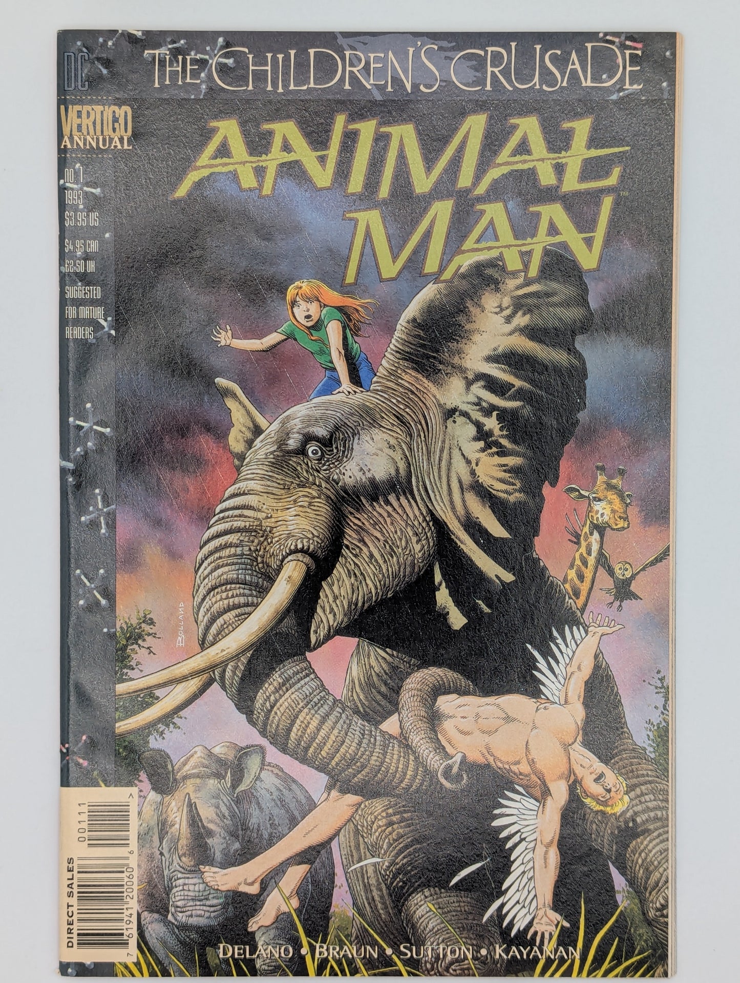 Animal Man Annual #1: The Children's Crusade (1993) - Vertigo Comic - VF Collectibles:Comic Books & Memorabilia:Comics:Comics & Graphic Novels JJJambers Jamboree