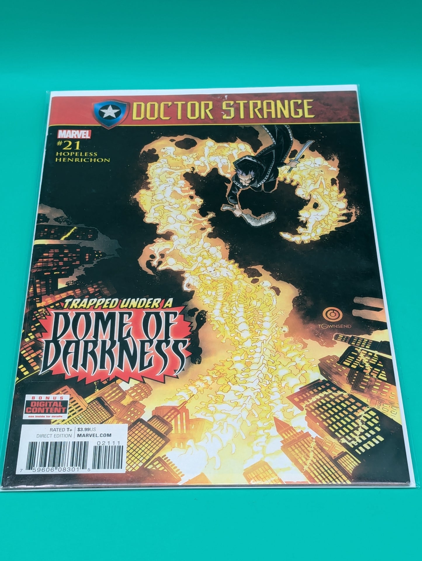 Doctor Strange #21 (2016): Trapped Under a Dome of Darkness - Marvel Comics Collectibles:Comic Books & Memorabilia:Comics:Comics & Graphic Novels JJJambers Jamboree