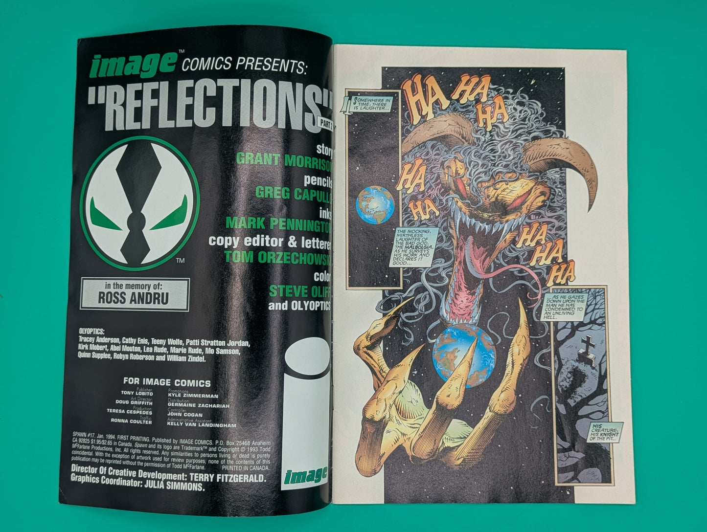 Spawn #17 (1994) - Image Comic - VF minus Collectibles:Comic Books & Memorabilia:Comics:Comics & Graphic Novels JJJambers Jamboree