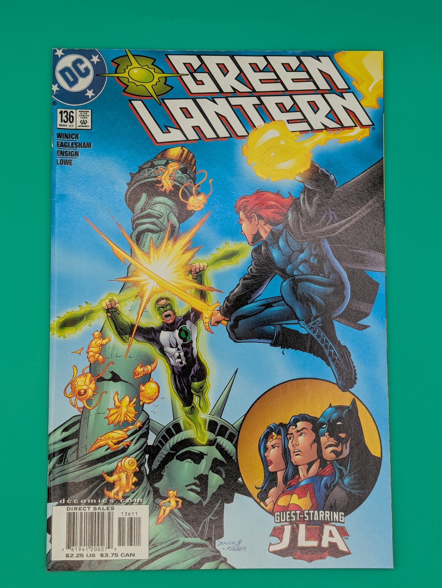 Green Lantern #135 (2001) - DC Comic Collectibles:Comic Books & Memorabilia:Comics:Comics & Graphic Novels JJJambers Jamboree