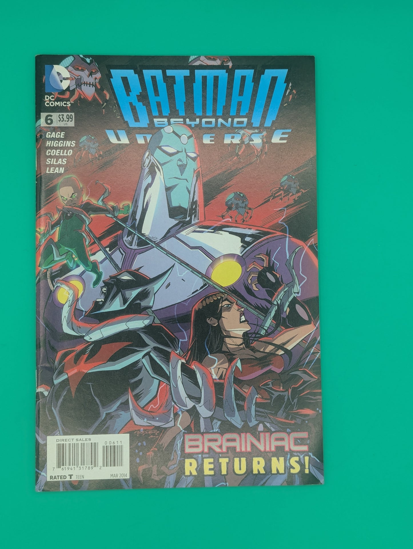 Batman Beyond Universe #6: Brainiac Returns (2014) - DC Comic Collectibles:Comic Books & Memorabilia:Comics:Comics & Graphic Novels JJJambers Jamboree