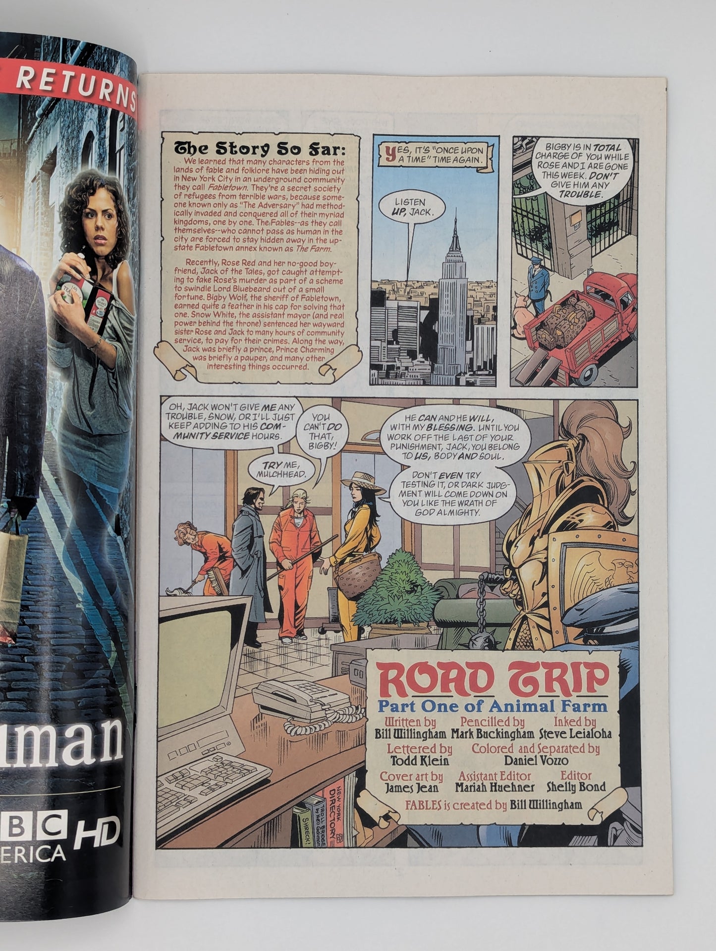 Fables Special Edition #6 (2009) - Vertigo Comic Collectibles:Comic Books & Memorabilia:Comics:Comics & Graphic Novels JJJambers Jamboree