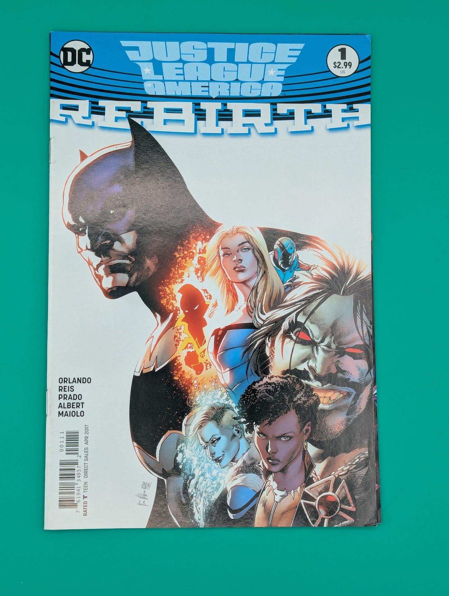 Justice League of America (JLA), Rebirth #1 (2017) - DC Comic Collectibles:Comic Books & Memorabilia:Comics:Comics & Graphic Novels JJJambers Jamboree