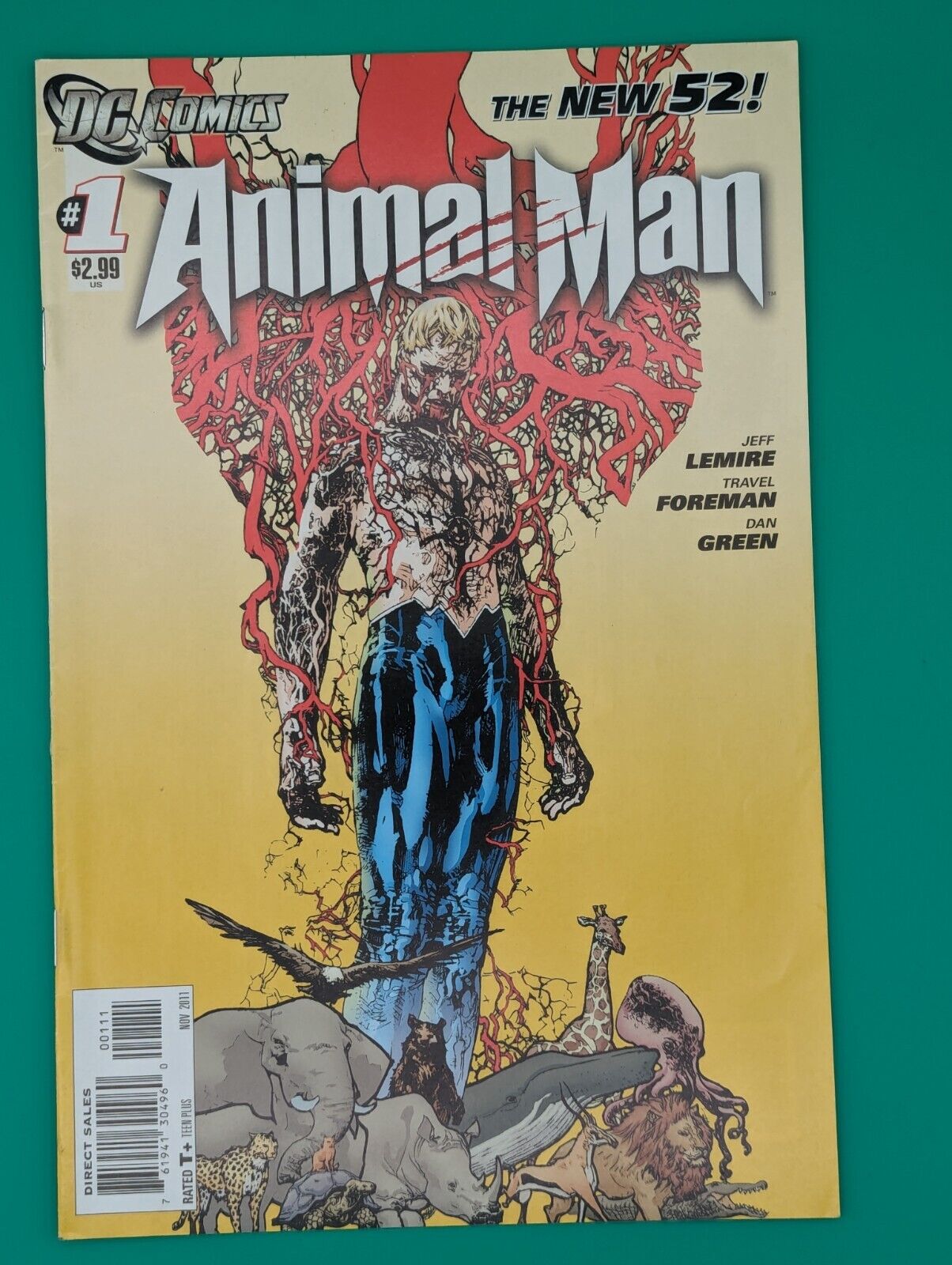 Animal Man, New 52 #1 (2011) - DC Comics Collectibles:Comic Books & Memorabilia:Comics:Comics & Graphic Novels JJJambers Jamboree   