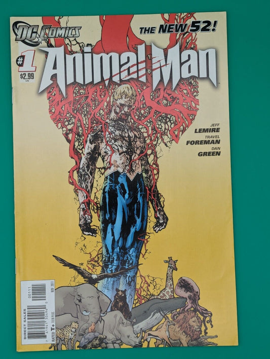 Animal Man, New 52 #1 (2011) - DC Comics Collectibles:Comic Books & Memorabilia:Comics:Comics & Graphic Novels JJJambers Jamboree   