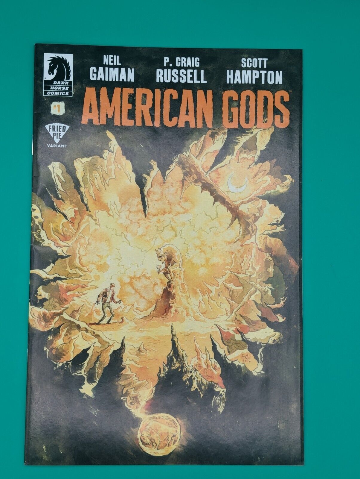 American Gods #1 Fried Pie Variant (2017) - Dark Horse Comics Collectibles:Comic Books & Memorabilia:Comics:Comics & Graphic Novels JJJambers Jamboree   