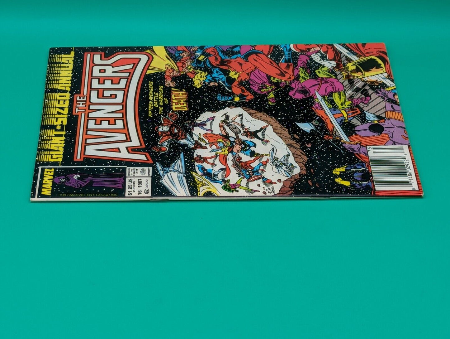 Avengers Annual #16 vs. The Warriors of Death! (1987) - Marv Comics -  FN/VF Collectibles:Comic Books & Memorabilia:Comics:Comics & Graphic Novels JJJambers Jamboree   