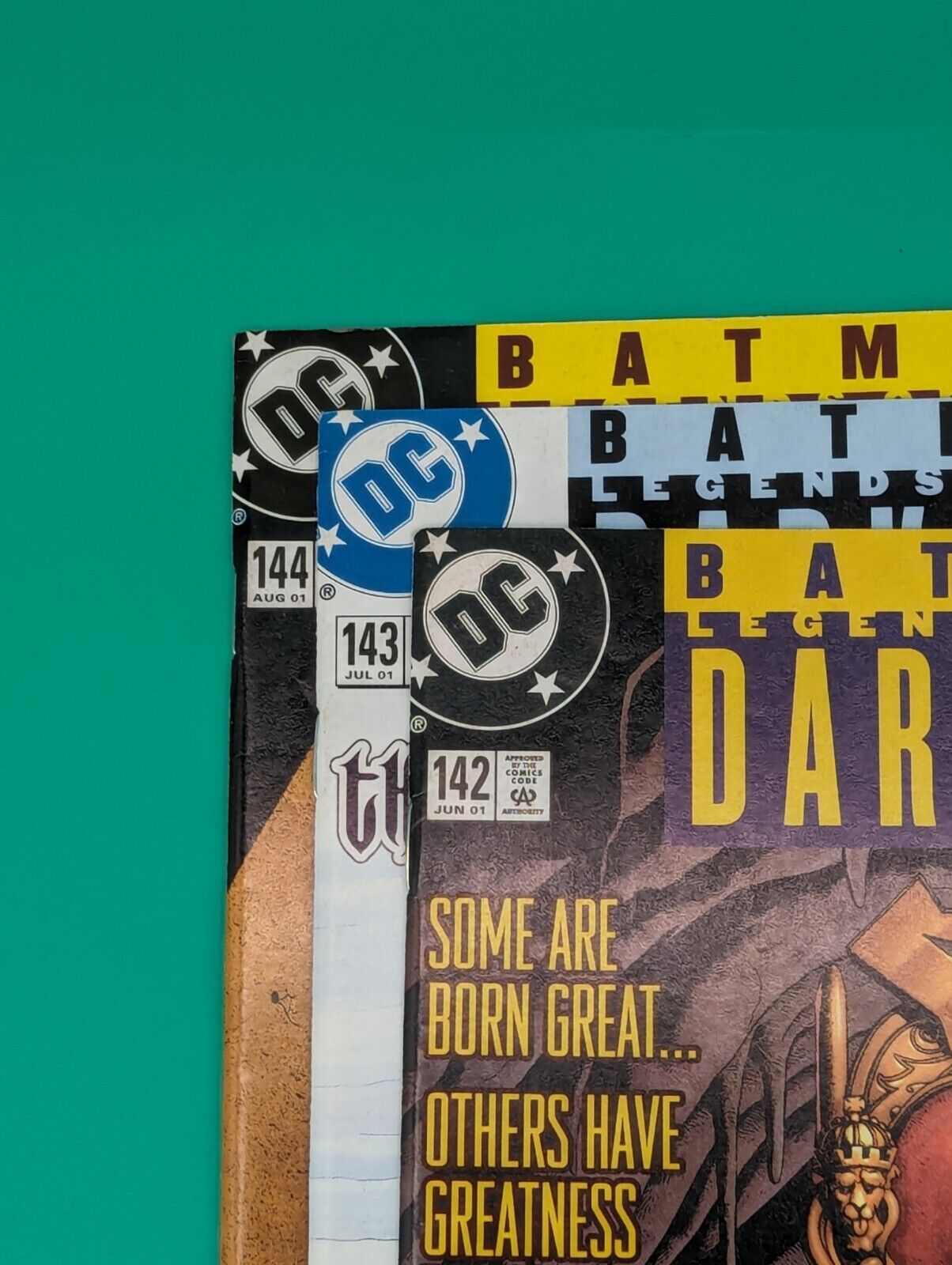 Batman Legends of the Dark Knight 142, 143, 144 (2001) - The Demon Laughs Arc #1-3 - DC Comics Collectibles:Comic Books & Memorabilia:Comics:Comics & Graphic Novels JJJambers Jamboree   