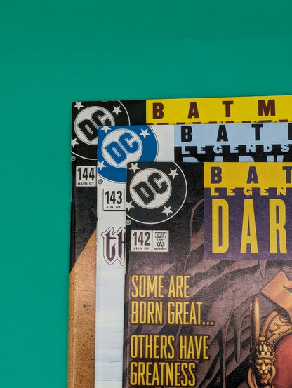 Batman Legends of the Dark Knight 142, 143, 144 (2001) - The Demon Laughs Arc #1-3 - DC Comics Collectibles:Comic Books & Memorabilia:Comics:Comics & Graphic Novels JJJambers Jamboree   