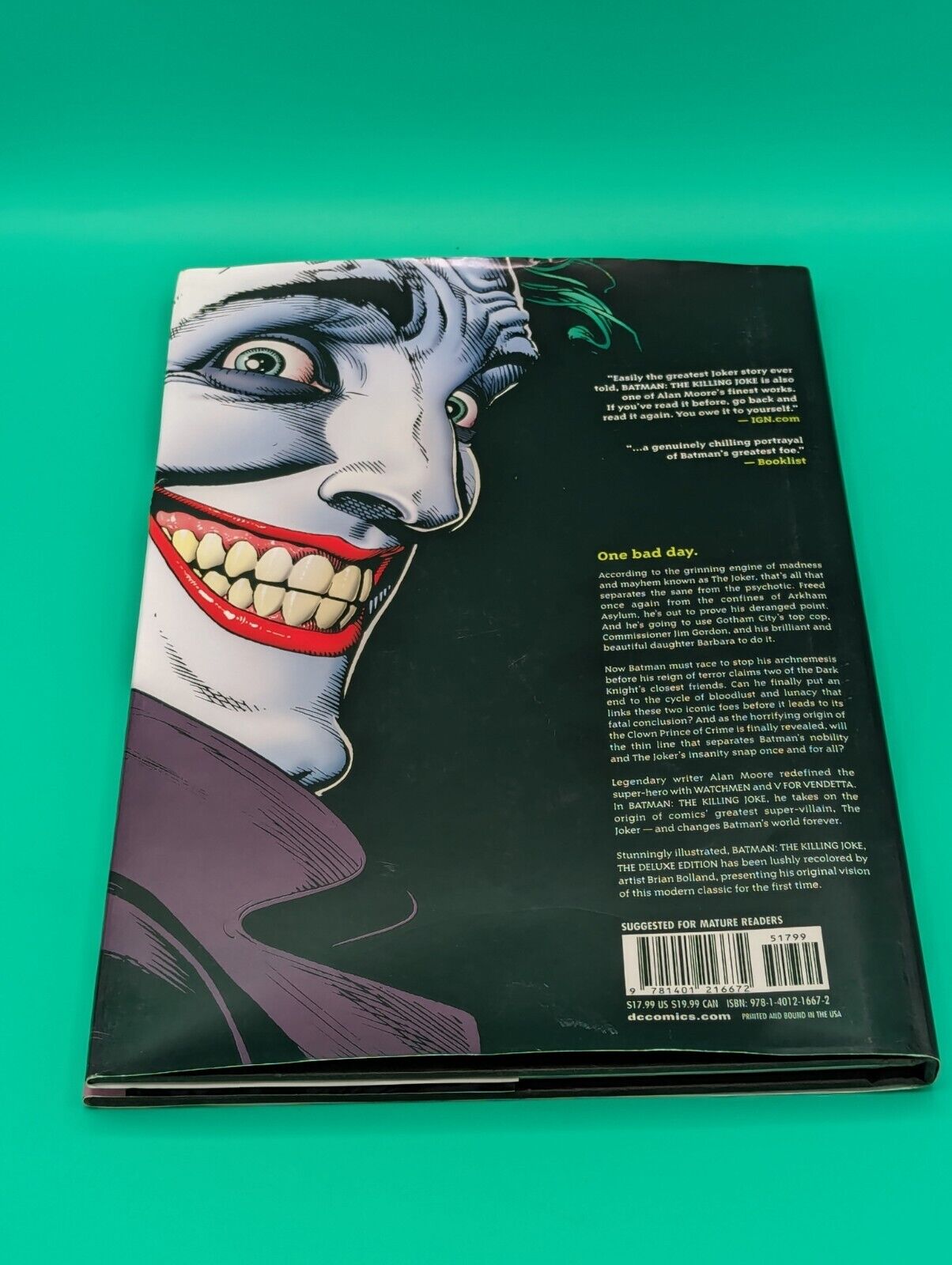 Batman: The Killing Joke Deluxe Edition (2012) - DC Hardback Collection Collectibles:Comic Books & Memorabilia:Comics:Comics & Graphic Novels JJJambers Jamboree   