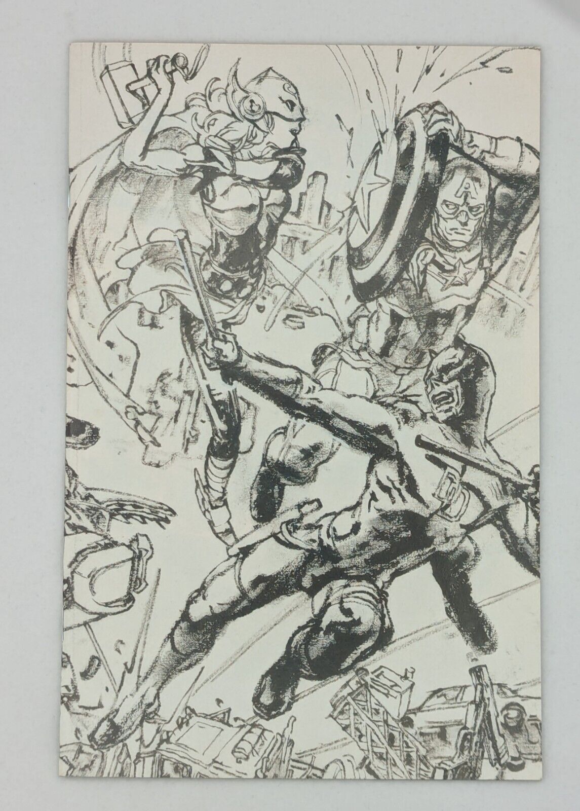 Avengers: Civil War II #3 Sketch Variant (2016) - Marvel Comics Collectibles:Comic Books & Memorabilia:Comics:Comics & Graphic Novels JJJambers Jamboree   