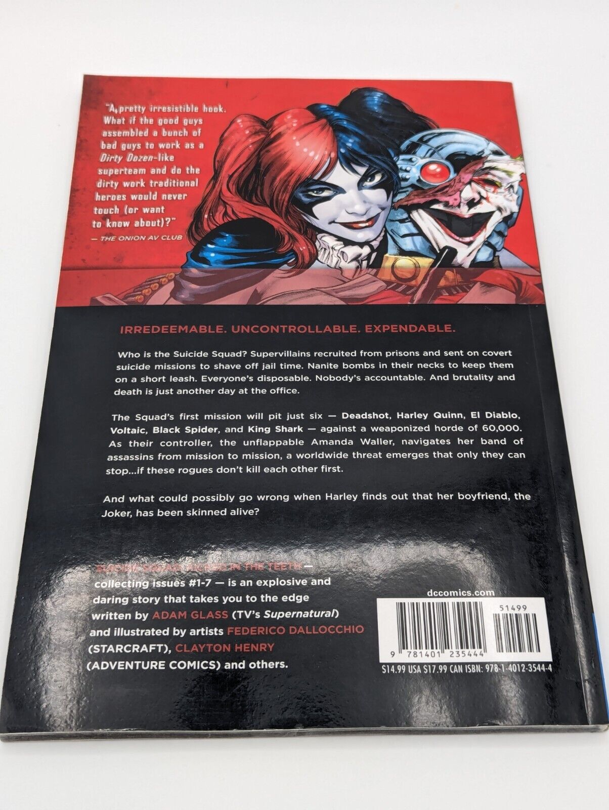 Suicide Squad, New 52 Vol. 1: Kicked in the Teeth (2012) - DC TPB Collectibles:Comic Books & Memorabilia:Comics:Comics & Graphic Novels Unbranded   