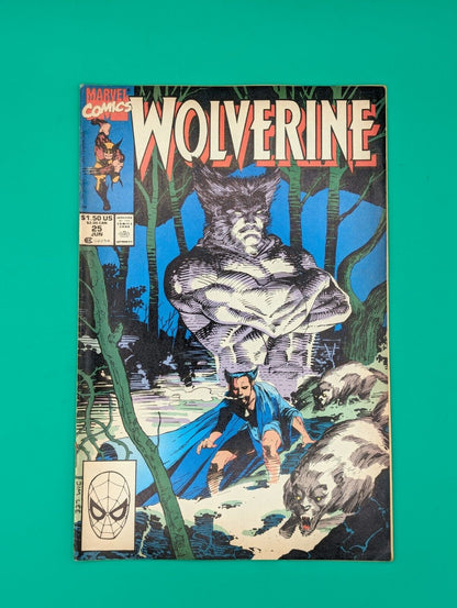 Wolverine #25 (1990) - Marvel Comics Collectibles:Comic Books & Memorabilia:Comics:Comics & Graphic Novels JJJambers Jamboree   