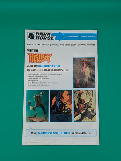 Hellboy: The Mole and Other Stories (2008) Dark Horse Comics - FCBD - VF/NM Collectibles:Comic Books & Memorabilia:Comics:Comics & Graphic Novels JJJambers Jamboree   