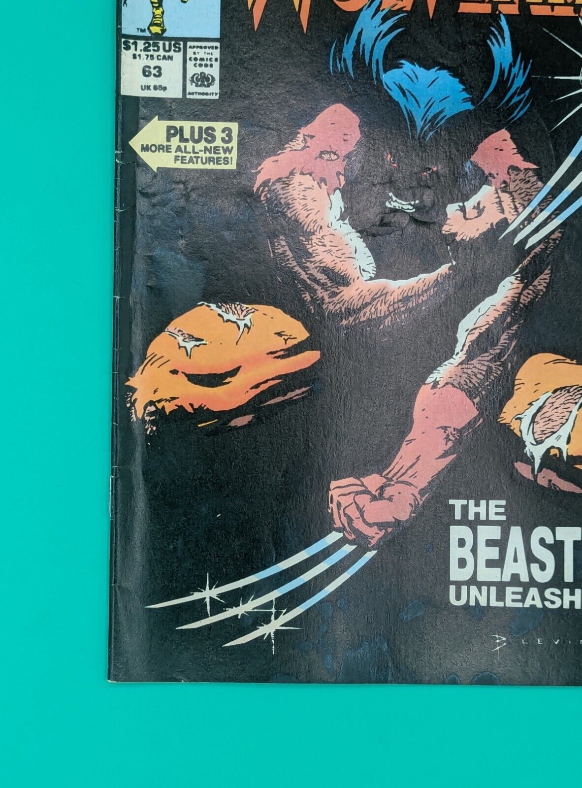 Wolverine, The Beast Unleashed #63 (1990) - Marvel Comics Collectibles:Comic Books & Memorabilia:Comics:Comics & Graphic Novels JJJambers Jamboree   