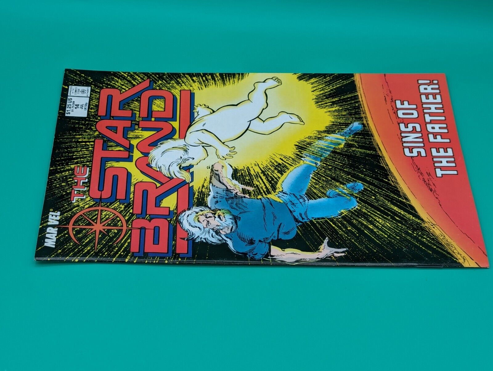 The Star Brand #14 - Sins of the Father - Marvel Comics (1988) Collectibles:Comic Books & Memorabilia:Comics:Comics & Graphic Novels JJJambers Jamboree   