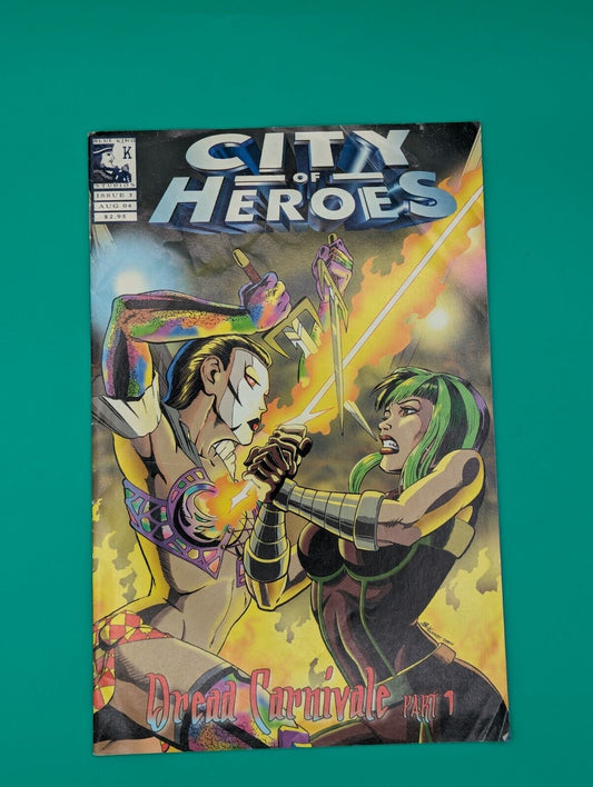 City of Heroes #3 (2004) VF-NM - Blue King Comics Collectibles:Comic Books & Memorabilia:Comics:Comics & Graphic Novels JJJambers Jamboree   