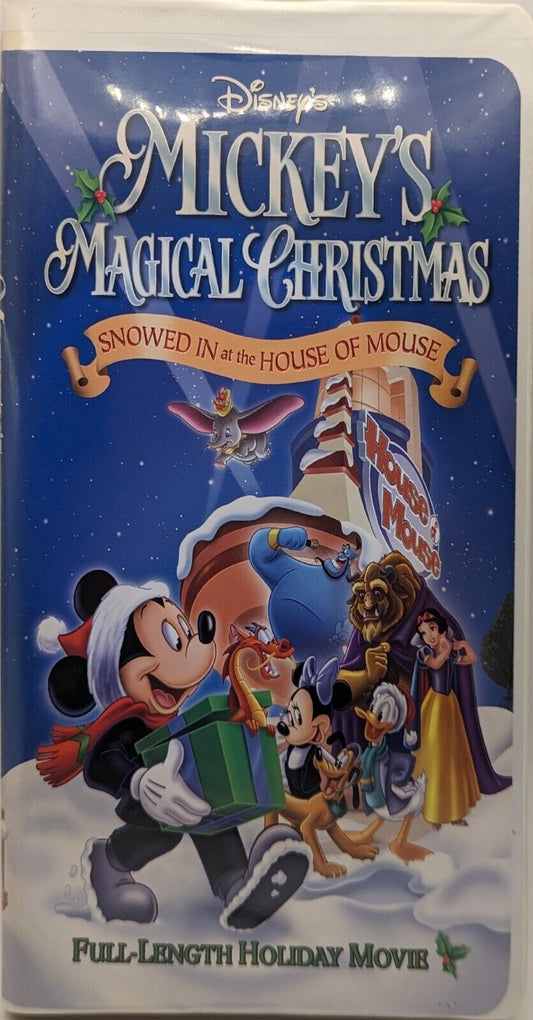 Mickeys Magical Christmas: Snowed In at the House of Mouse (VHS 2001, Clamshell) Movies & TV:VHS Tapes JJJambers Jamboree   