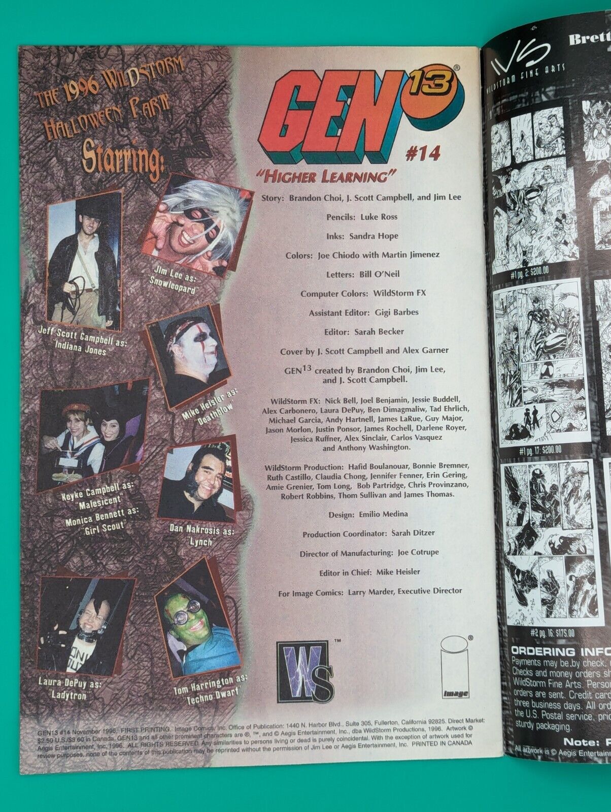 GEN 13 #14 (1994) - Image Comics Collectibles:Comic Books & Memorabilia:Comics:Comics & Graphic Novels JJJambers Jamboree   