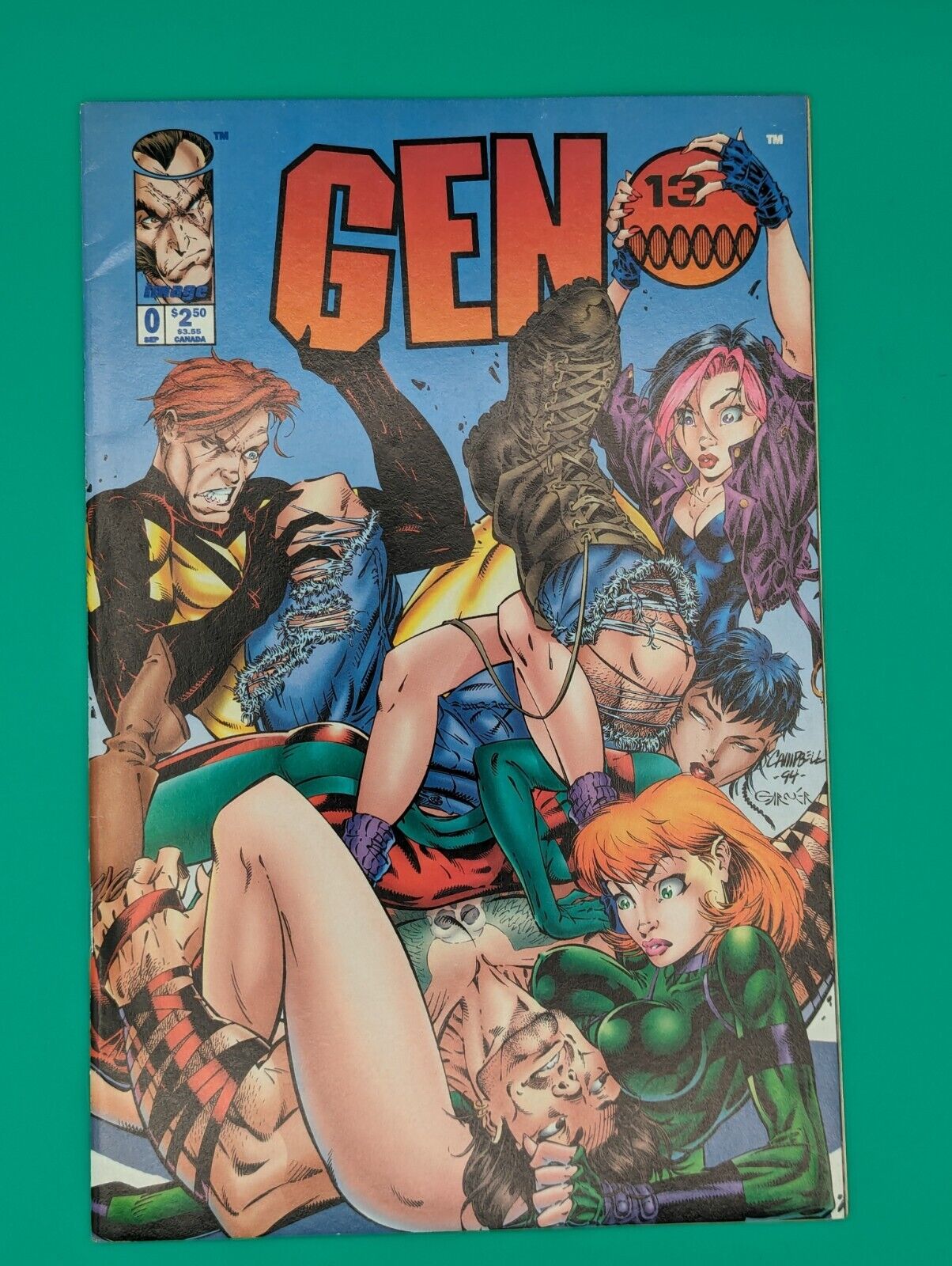 GEN 13 #0 (1994) - Image Comics Collectibles:Comic Books & Memorabilia:Comics:Comics & Graphic Novels JJJambers Jamboree   