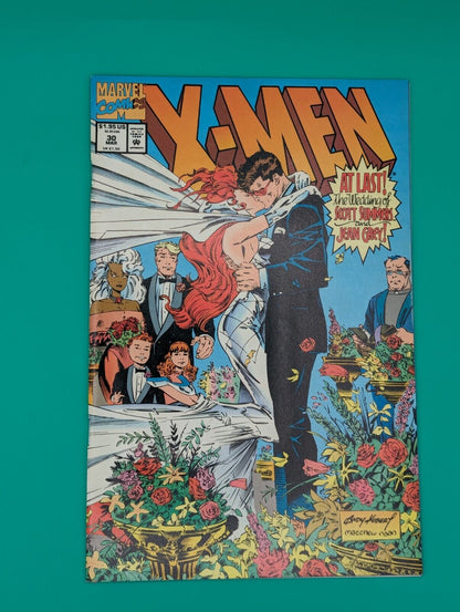 X-MEN #30 KUBERT SCOTT JEAN WEDDING VF/NM Collectibles:Comic Books & Memorabilia:Comics:Comics & Graphic Novels JJJambers Jamboree   