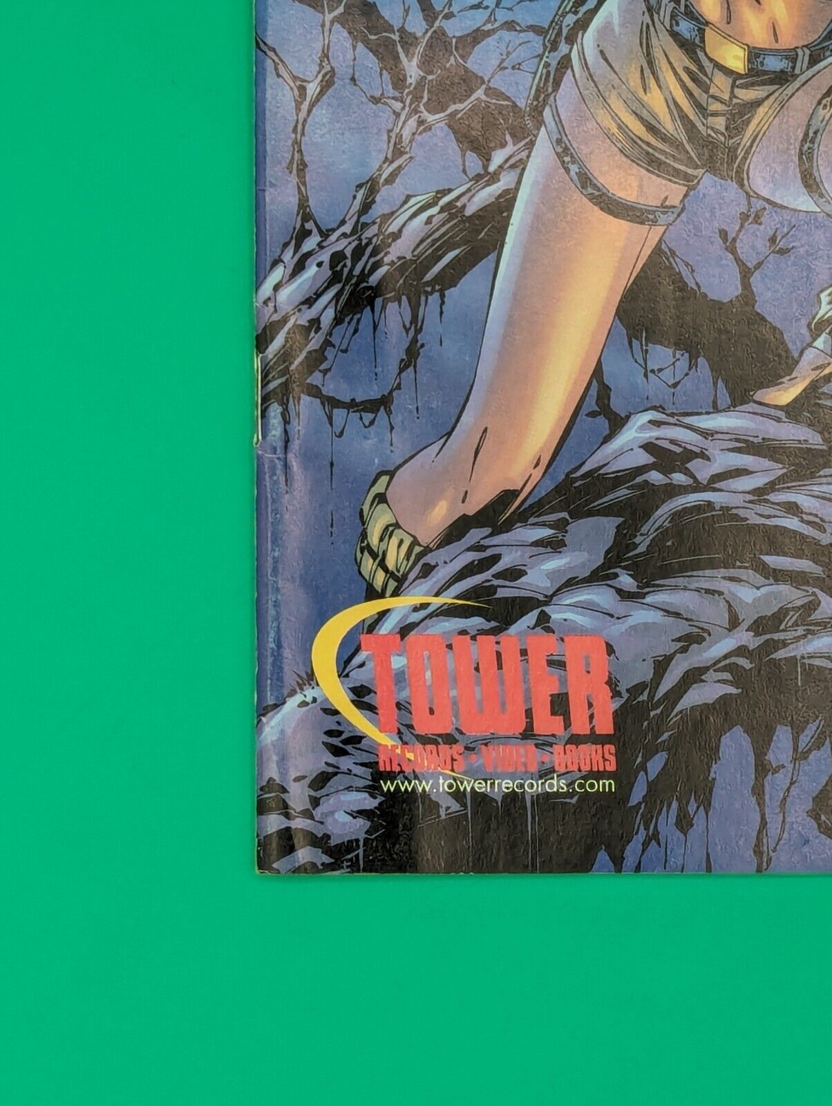 Tomb Raider #2 GOLD FOIL Tower Records Variant Comic VG/NM - We Combine Shipping Collectibles:Comic Books & Memorabilia:Comics:Comics & Graphic Novels JJJambers Jamboree   