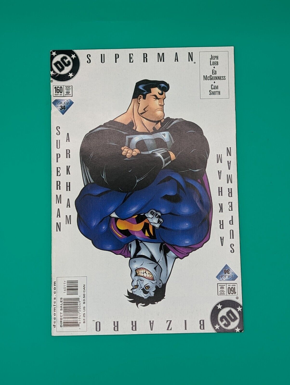 Superman #160 DC Comics (2000) VF/NM 2nd Series Arkham Bizarro 1st Print Collectibles:Comic Books & Memorabilia:Comics:Comics & Graphic Novels JJJambers Jamboree   