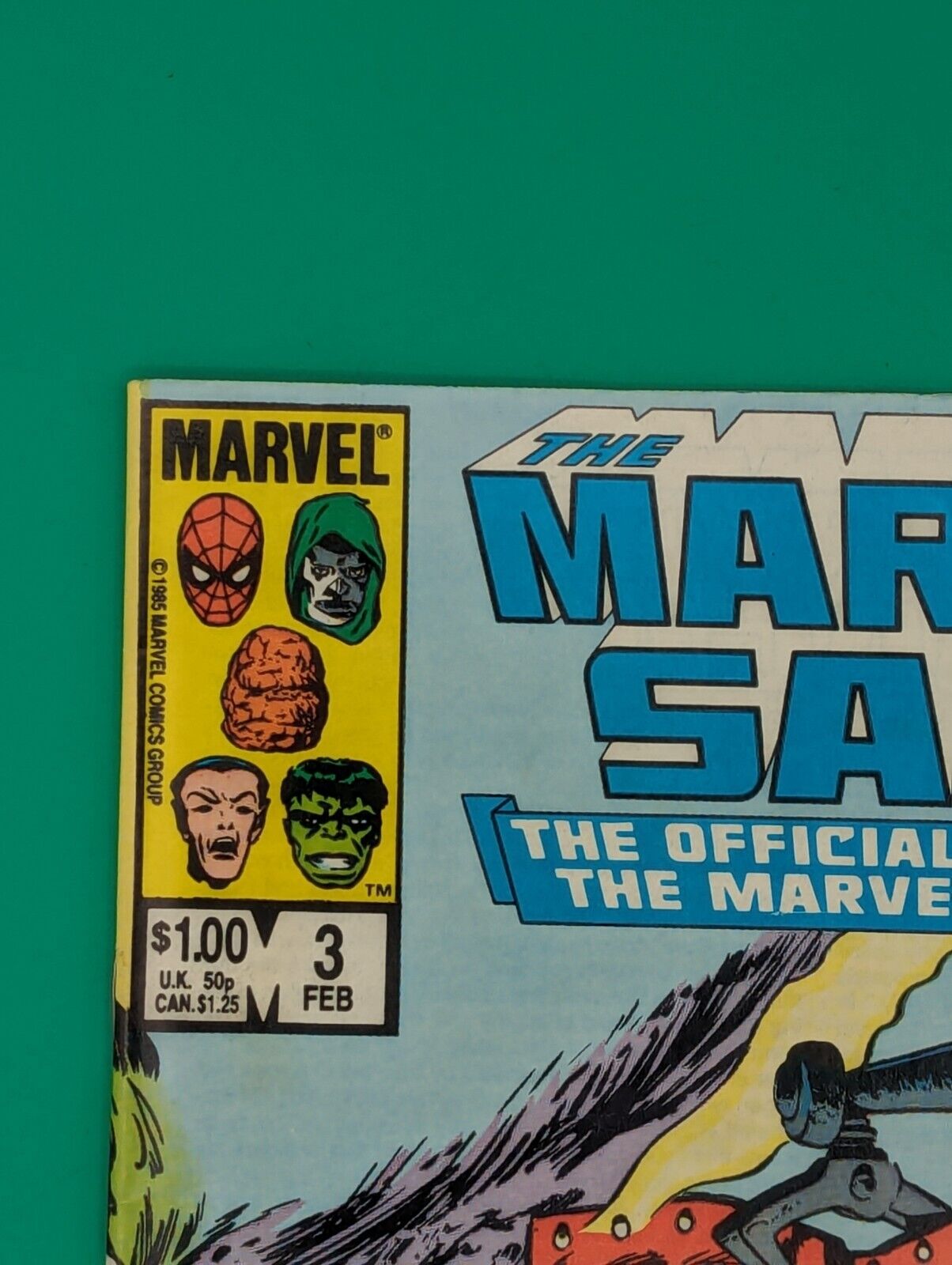 Marvel Saga, The: History of the Marvel Universe #3 (1986) - Marvel Comics Collectibles:Comic Books & Memorabilia:Comics:Comics & Graphic Novels JJJambers Jamboree   