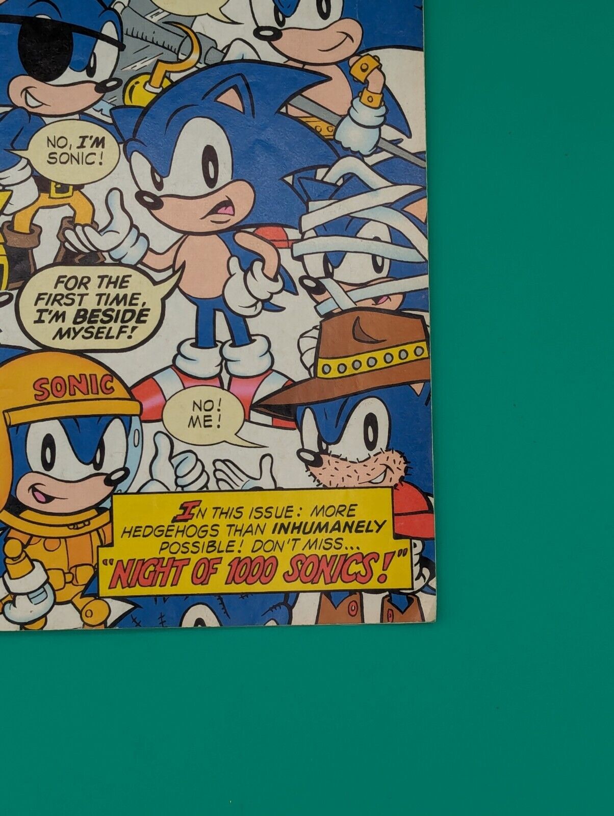 SONIC The HEDGEHOG #19 (1995): Night Of 1,000 Sonics We Combine Shipping Collectibles:Comic Books & Memorabilia:Comics:Comics & Graphic Novels JJJambers Jamboree   