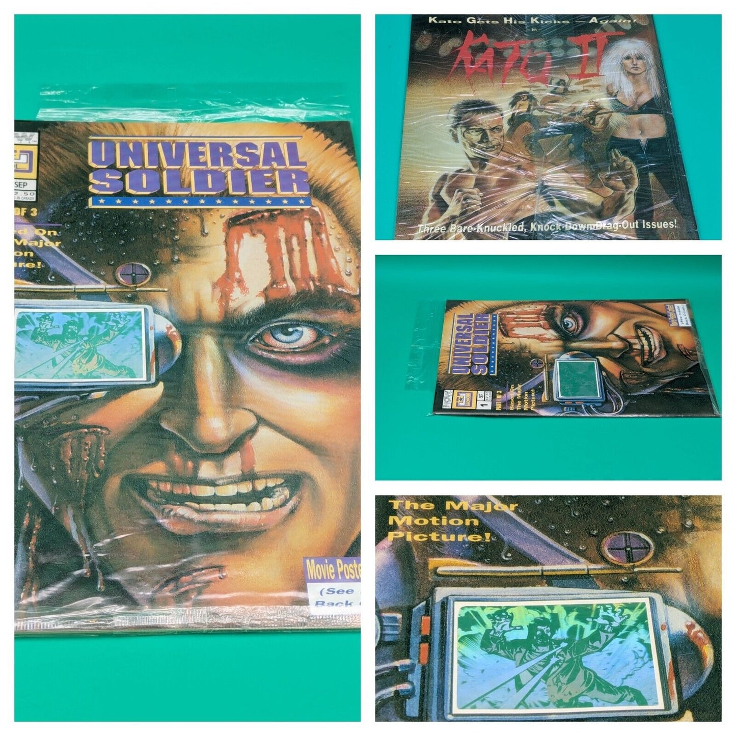 Universal Soldier #1 Now Comics 1992 Sealed Hologram Cover NM Collectibles:Comic Books & Memorabilia:Comics:Comics & Graphic Novels JJJambers Jamboree   