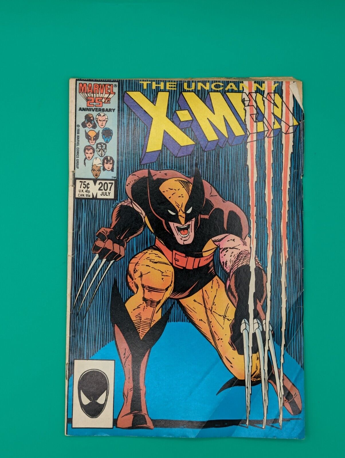 X-Men, Uncanny #207 Marvel Comics 1986 Classic John Romita Jr Cover VG/FN Collectibles:Comic Books & Memorabilia:Comics:Comics & Graphic Novels JJJambers Jamboree   