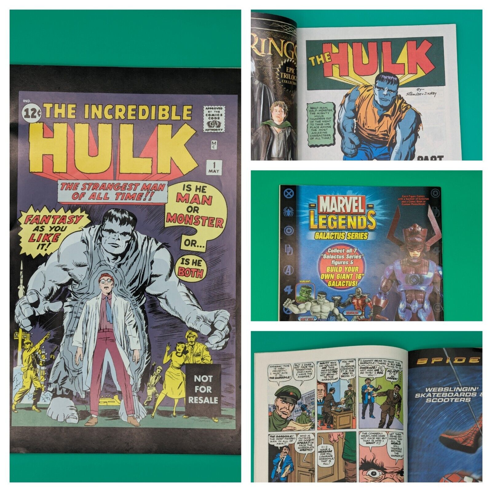 Incredible Hulk Marvel Legends Reprint #1 FN 2005 Stock Image Collectibles:Comic Books & Memorabilia:Comics:Comics & Graphic Novels JJJambers Jamboree   