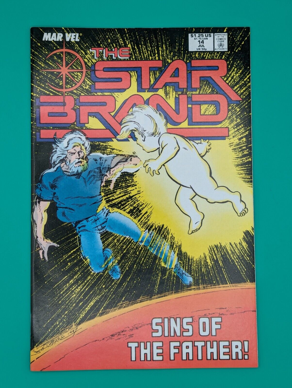 The Star Brand #14 - Sins of the Father - Marvel Comics (1988) Collectibles:Comic Books & Memorabilia:Comics:Comics & Graphic Novels JJJambers Jamboree   